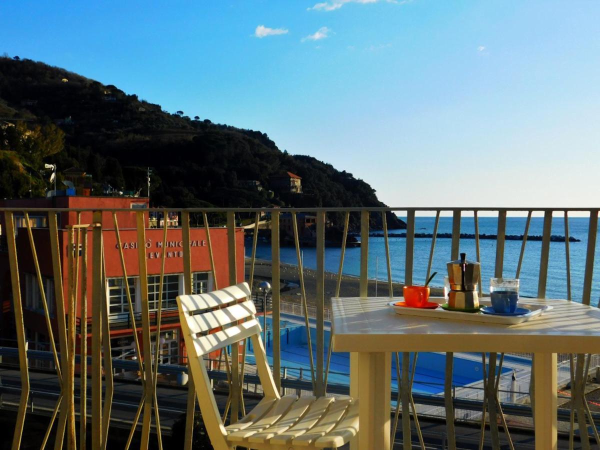 Trilocale Con Meravigliosa Vista Mare, Levanto Exterior photo
