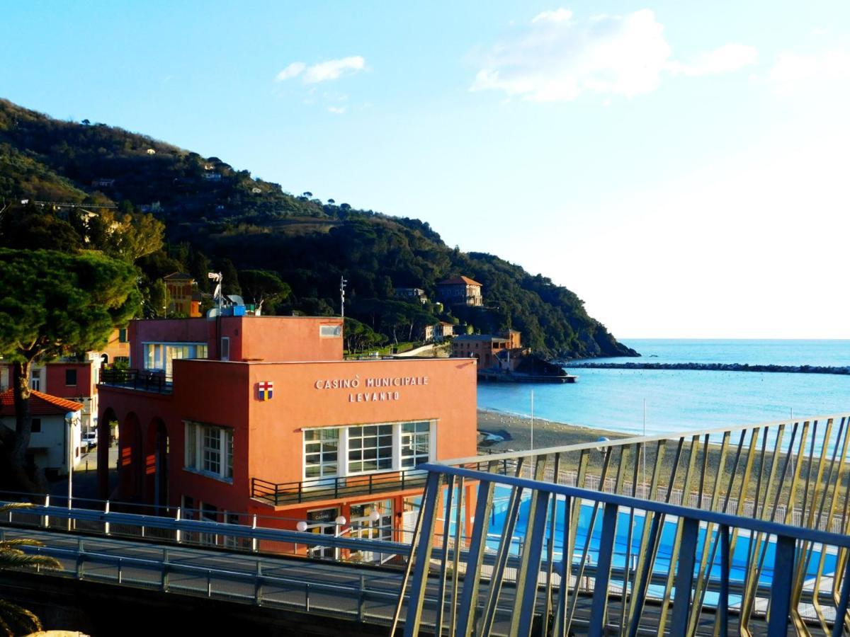 Trilocale Con Meravigliosa Vista Mare, Levanto Exterior photo